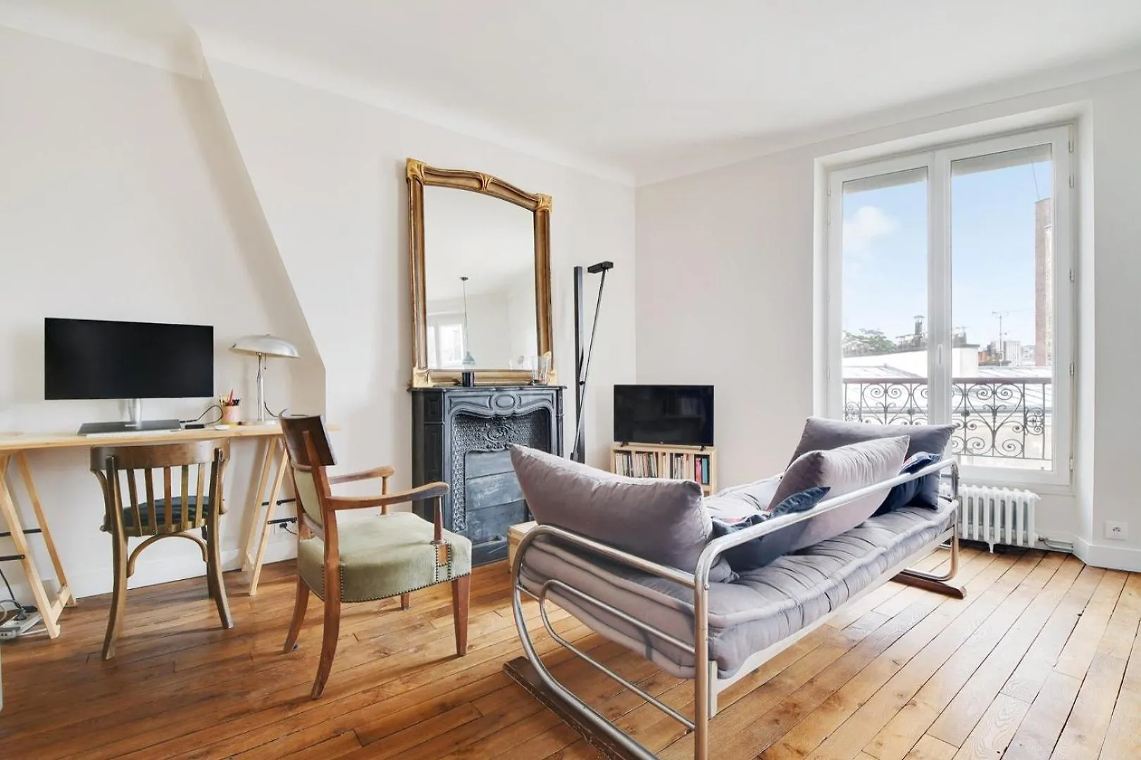 شقة Guestready - Parisian Elegance In The 19Th Arr.  باريس